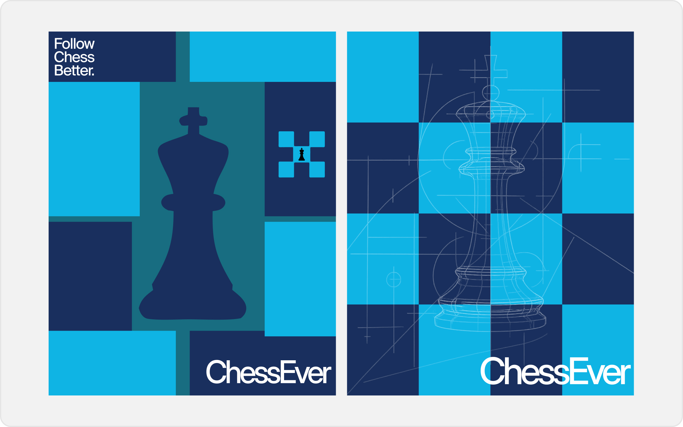 ChessEver brand posters