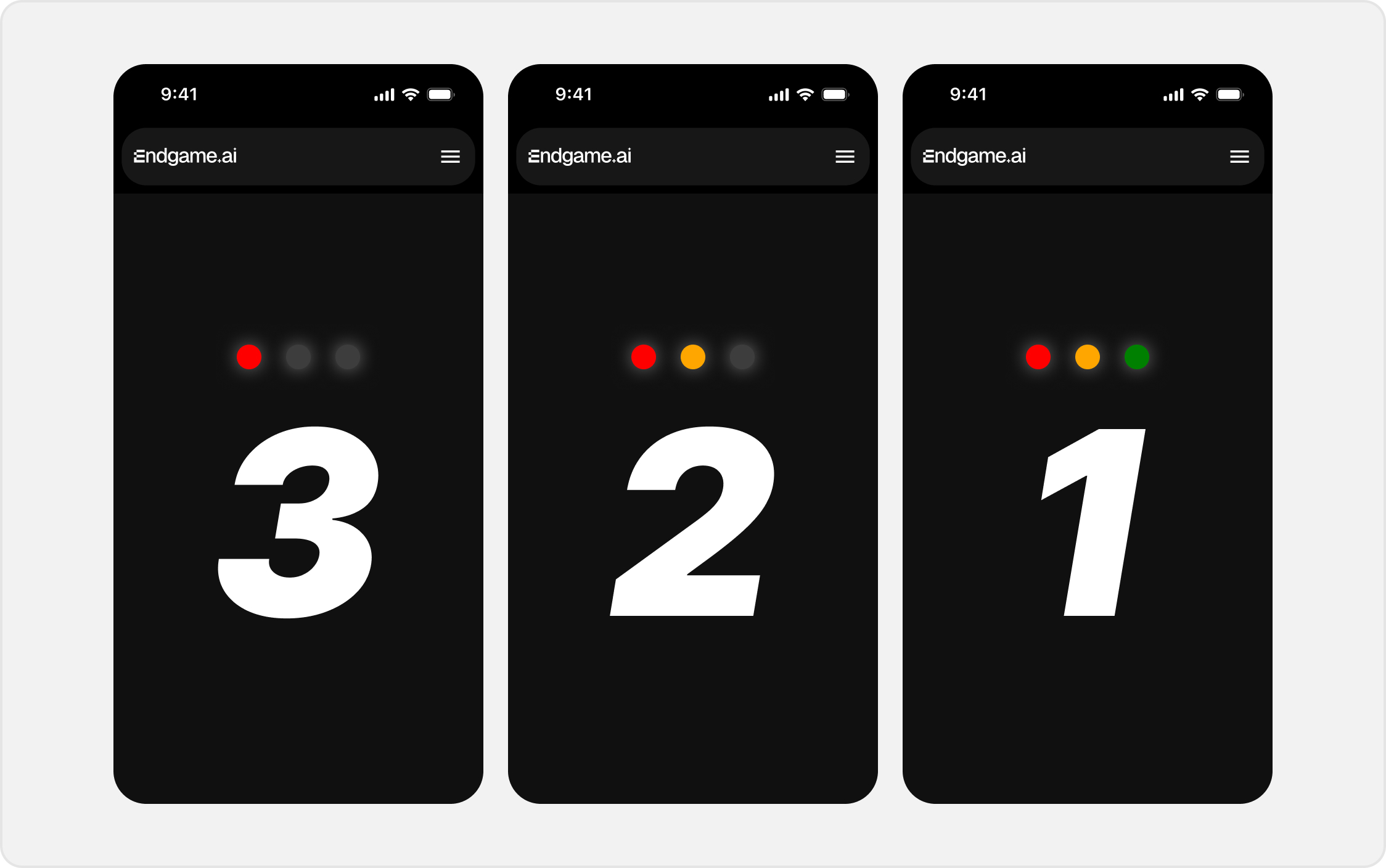 Puzzle Run countdown
